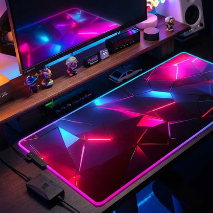 Immersive Glow Precision Mouse Glide Pad
