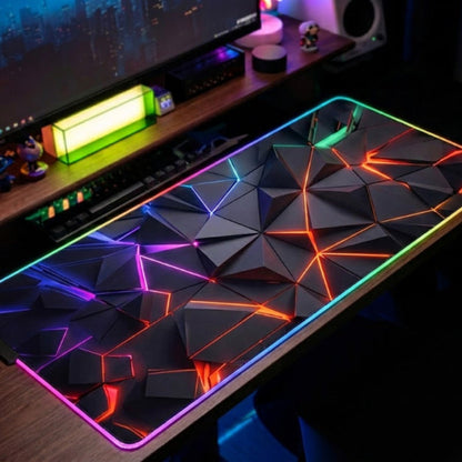 Immersive Glow Precision Mouse Glide Pad