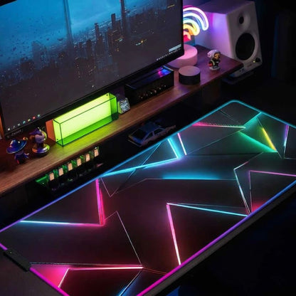 Immersive Glow Precision Mouse Glide Pad