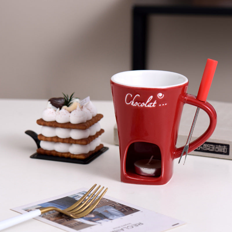 Romantic Candle Fondue Cup