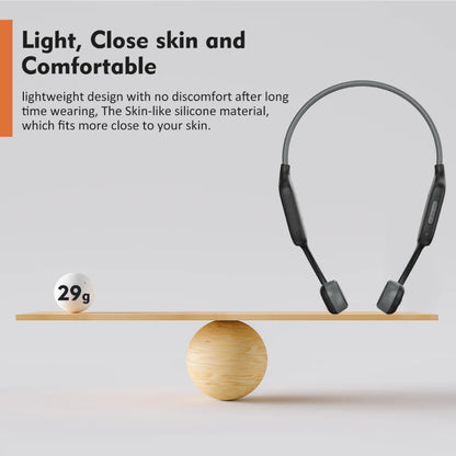 Comfortable Bluetooth Bone Conductor Headphones With Mic