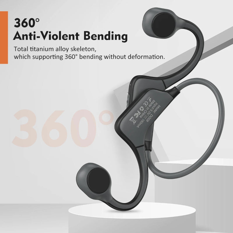 Comfortable Bluetooth Bone Conductor Headphones With Mic