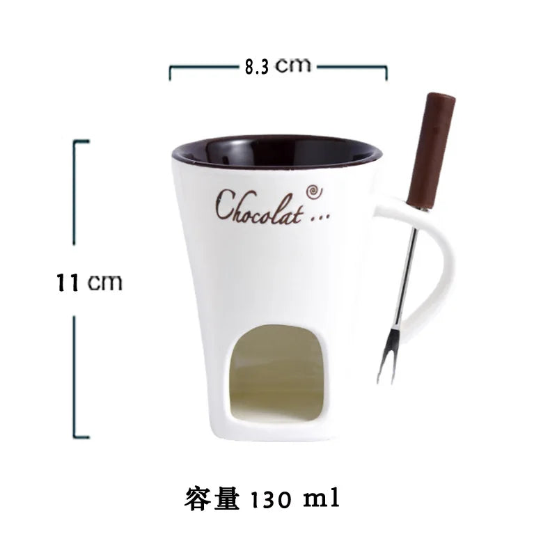 Romantic Candle Fondue Cup