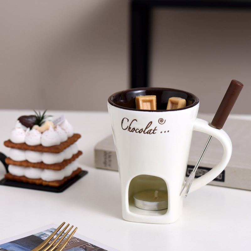 Romantic Candle Fondue Cup