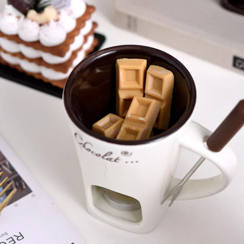 Romantic Candle Fondue Cup