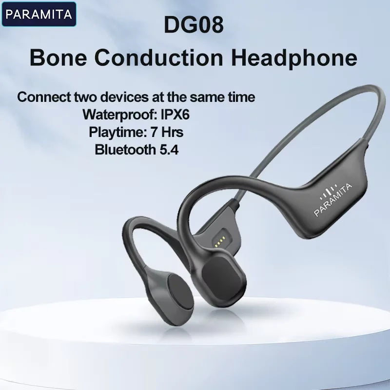 Comfortable Bluetooth Bone Conductor Headphones With Mic