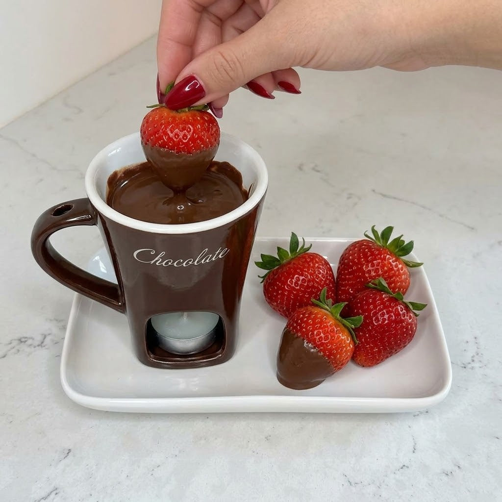 Romantic Candle Fondue Cup
